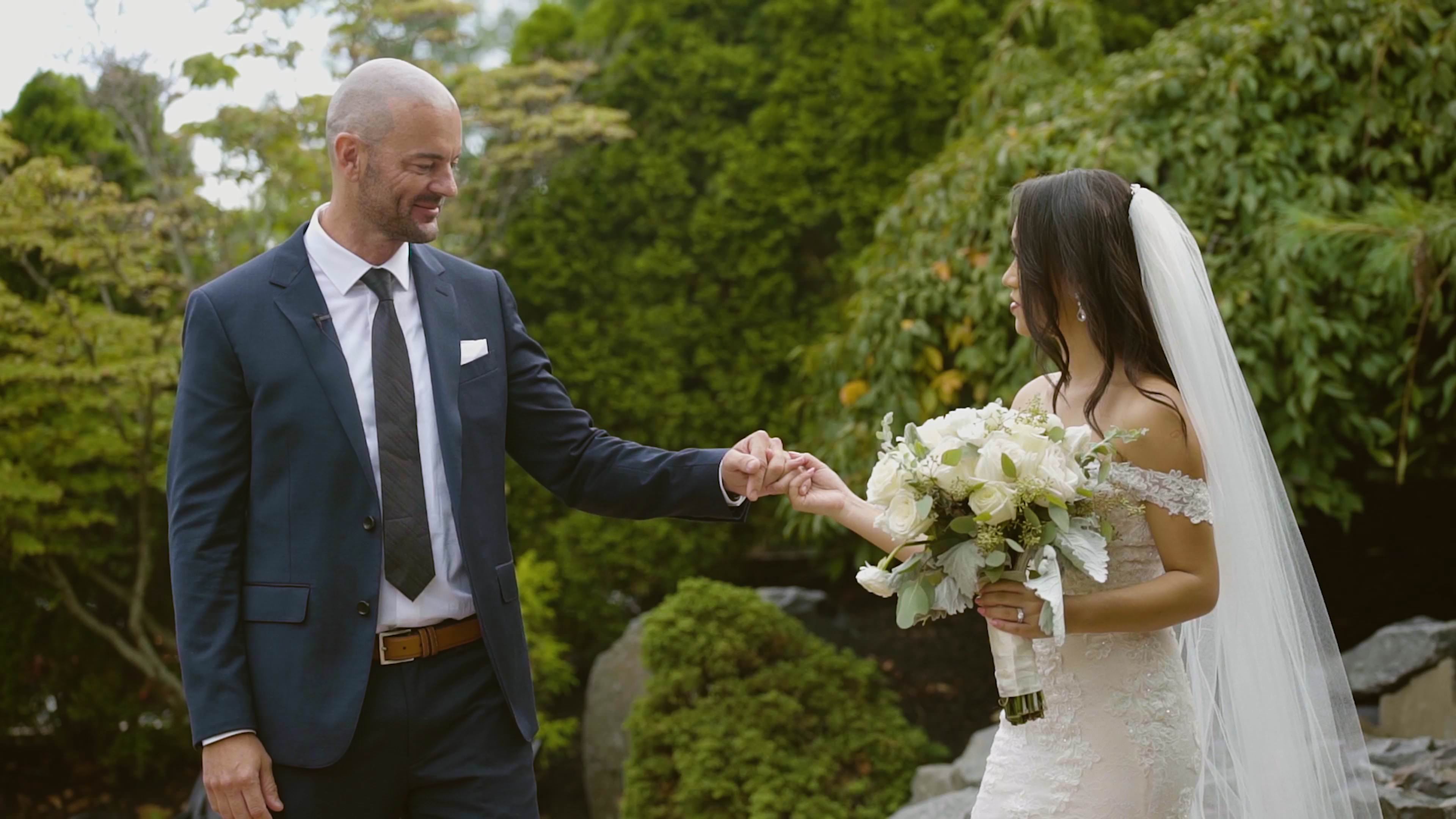Imperia Somerset Wedding | Nina & David | First Look Teaser