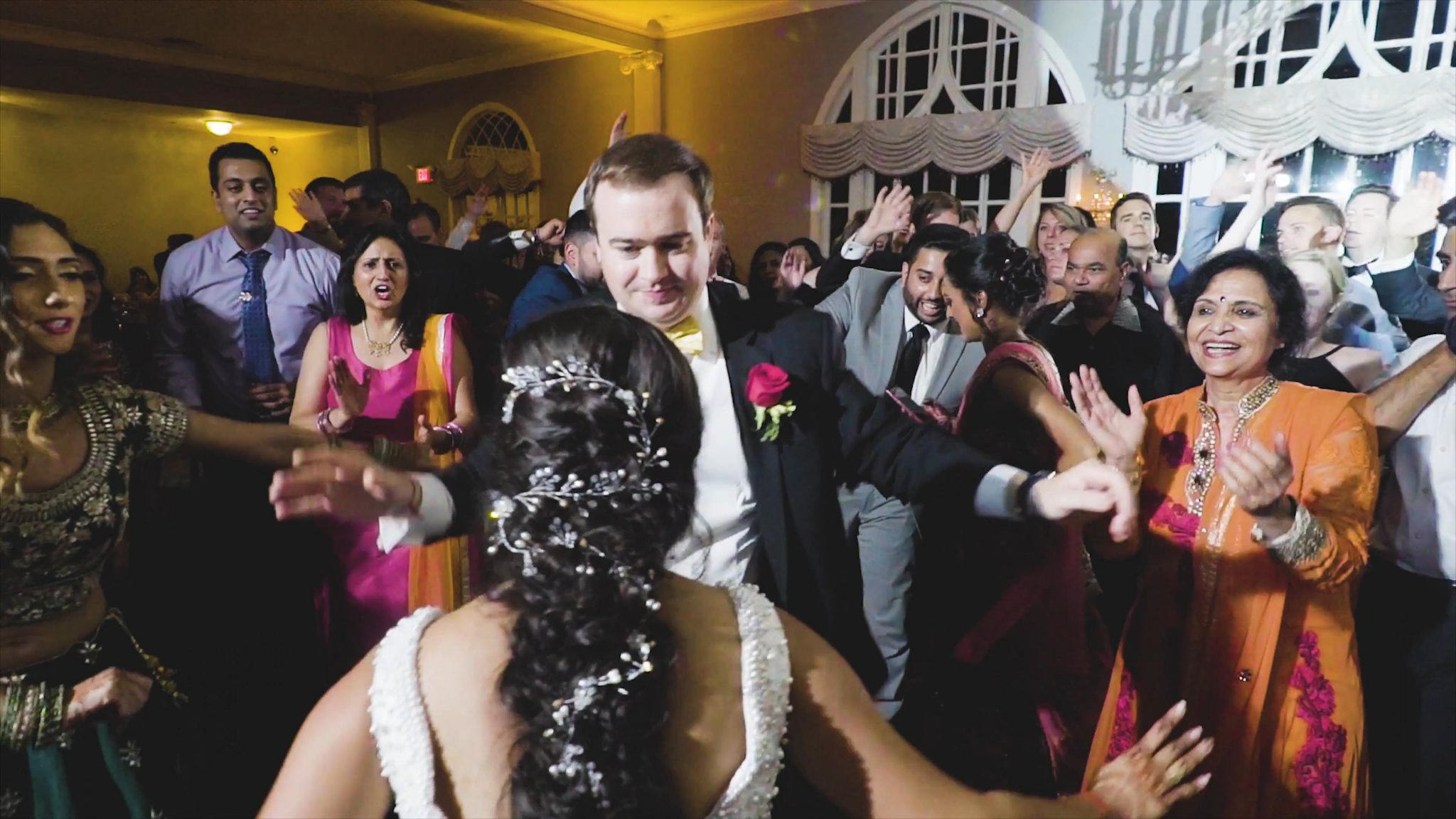 Pen Ryn Estate Bensalem PA Fusion Wedding | Aditi & Peter | Reception Dancing