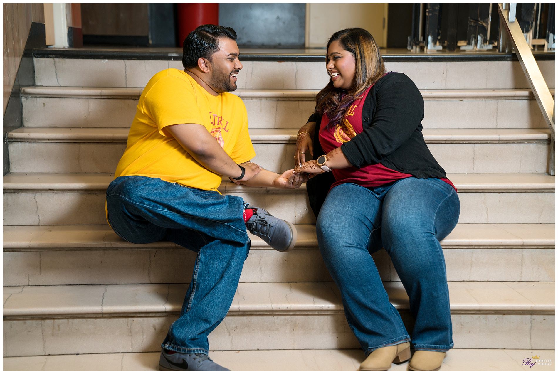 Central High School Philadelphia PA Engagement | Sona & Boby